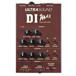 UltraSound DI Max 2-Channel Preamp